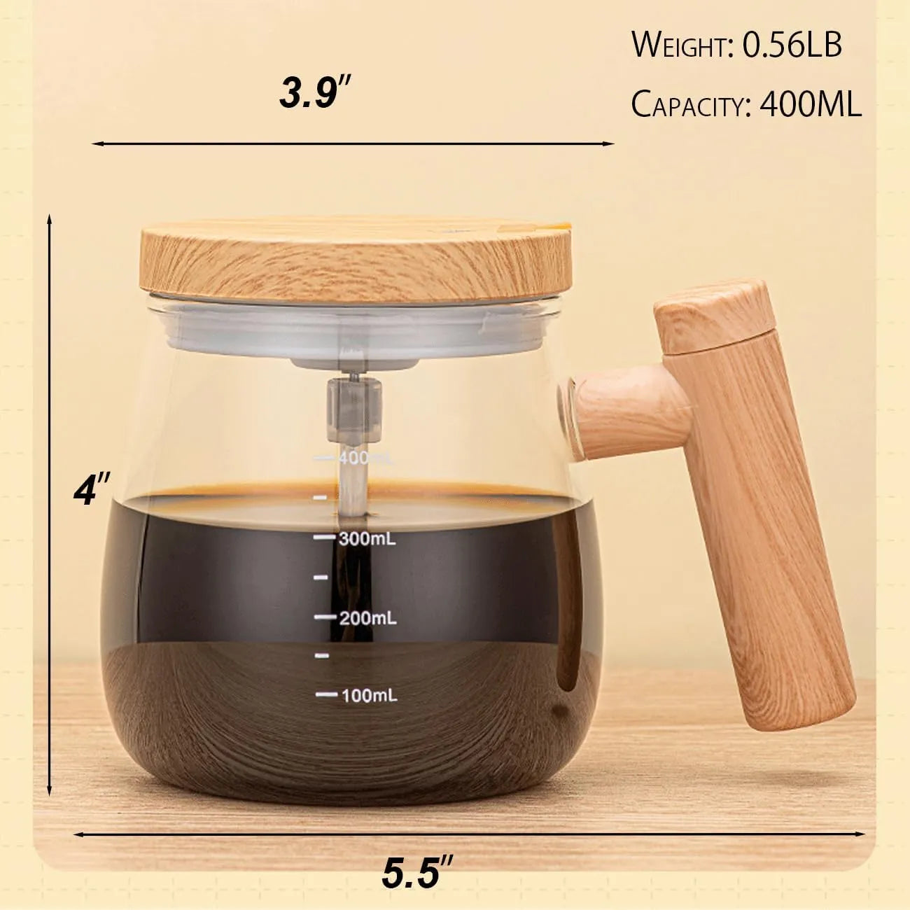 Self Stirring Coffee Mug